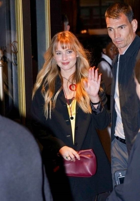 Jennifer Lawrence Embraces Sleek Tailoring at Dior Afterparty 2025