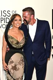 Jennifer Lopez In Harris Reed Gown At Spider Woman Screening
