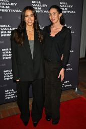 Jessica Alba Opts For Relaxed Tailoring at Mill Valley Film Festival