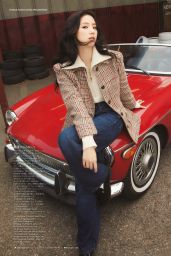 Jisoo Defines Heritage Preppy Style for Vogue Japan November 2025