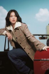 Jisoo Defines Heritage Preppy Style for Vogue Japan November 2025
