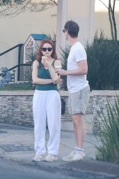Joey King Selects Effortless Streetwear for Coffee Run