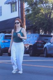 Joey King Selects Effortless Streetwear for Coffee Run