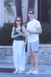 Joey King Selects Effortless Streetwear for Coffee Run