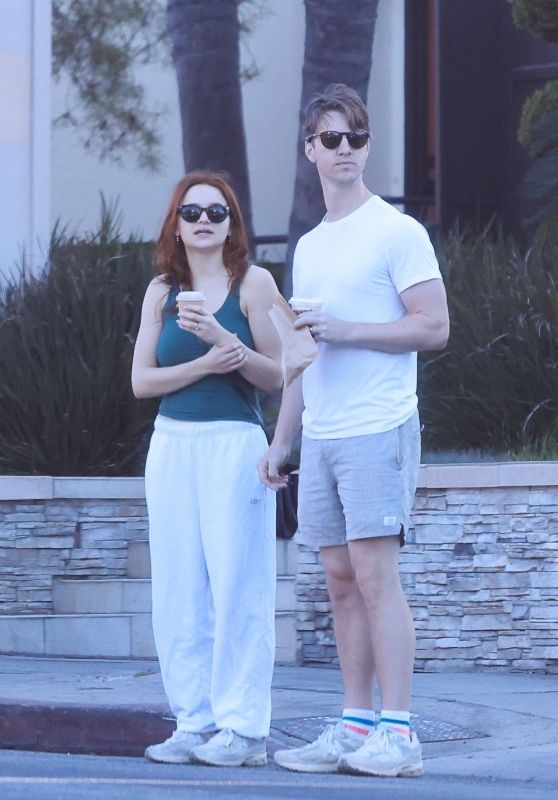 Joey King Selects Effortless Streetwear for Coffee Run