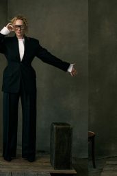 Judy Greer’s Autumn/Winter 2025 PhotoBook Shoot: A Study in Androgynous Elegance & Textural Mastery