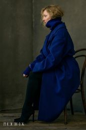 Judy Greer’s Autumn/Winter 2025 PhotoBook Shoot: A Study in Androgynous Elegance & Textural Mastery