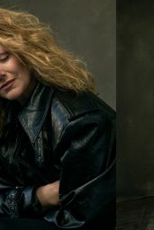 Judy Greer’s Autumn/Winter 2025 PhotoBook Shoot: A Study in Androgynous Elegance & Textural Mastery