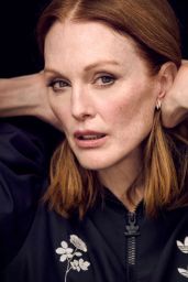 Julianne Moore’s Monochrome Mastery: A Study in Contrasts for WWD 2025