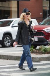 Kathryn Newton Channels Grunge Glamour in New York Street Style
