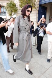 Kendall Jenner Channels 90s Chic in The Row Trench Coat in Paris