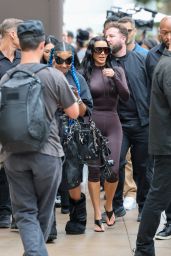 Kim Kardashian Embraces Monochromatic Skin-Tight Aesthetic for Brand Launch