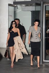 Kylie Jenner Elevates Strapless Mini Dress Leaving Schiaparelli Fashion Show