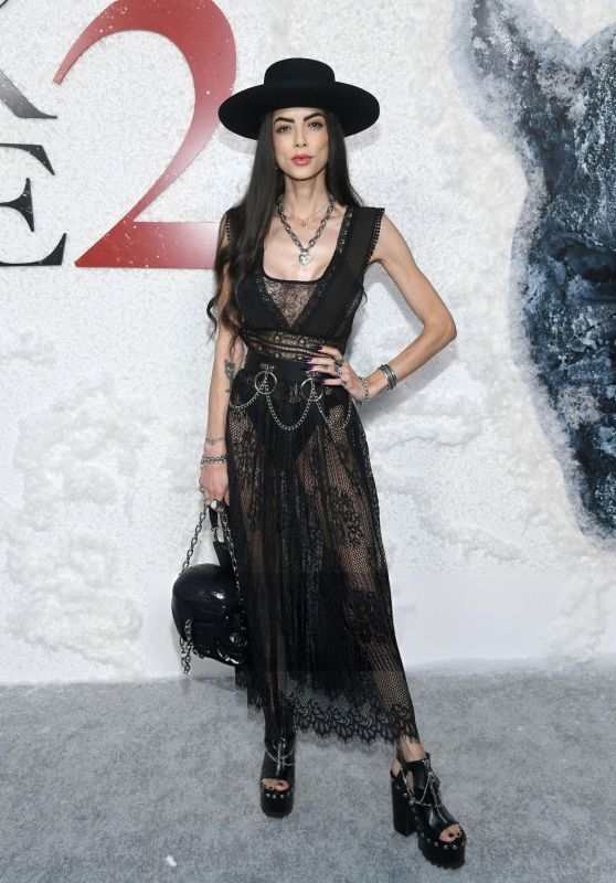 LeeAnna Vamp Selects Black Lace for Black Phone 2 Premiere