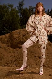 Leighton Meester Champions Avant-Garde Blooms for GLAMOUR Spain