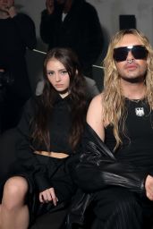 Leni Klum Champions The Cropped Shirt Trend at Vetements Paris Show