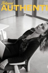 Lily James Redefines Office Chic for Hollywood Authentic October Editorial