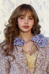 Lisa of Blackpink Channels Maximalist Prep at Louis Vuitton Paris Fashion Week 2025