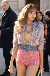 Lisa of Blackpink Channels Maximalist Prep at Louis Vuitton Paris Fashion Week 2025