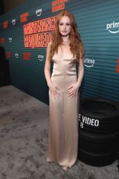 Madelaine Petsch Embraces Minimalist Slip Dress for "Maintenance Required"