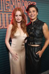 Madelaine Petsch Embraces Minimalist Slip Dress for "Maintenance Required"