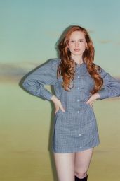 Madelaine Petsch Embraces Oversized Shirting October Photoshoot