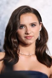 Madeleine McGraw in Navy Tulle Gown at Black Phone 2 Premiere 2025