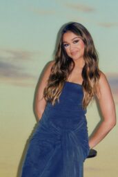 Madison Bailey Opts For Sumptuous Velvet For October Photoshoot