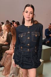 Maia Mitchell In Structured Denim Set At Zimmermann Paris Show 2025
