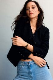 Marion Cotillard Selects Elevated Denim for Marie Claire France November 2025