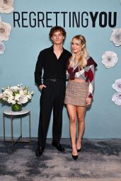 Mckenna Grace Selects Architectural White Top for Regretting You Photocall