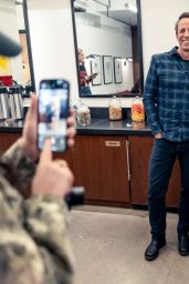 Megan Moroney Selects Metallic Mini for Seth Meyers Interview