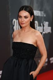 Mila Kunis Wears Structured Black Gown at BFI London Film Festival