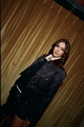 Nina Dobrev Embraces Miu Miu Prep-Sportswear October 2025