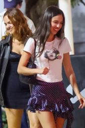 Olivia Rodrigo In Asymmetric Sandy Liang Skirt After Concert