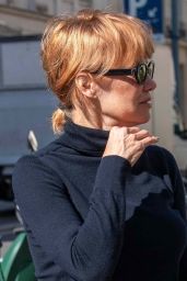 Pamela Anderson Channels Parisian Chic in Effortless Casual Style