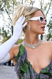 Paris Hilton Revives Vivienne Westwood Corsetry at Fashion Week