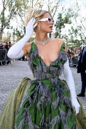 Paris Hilton Revives Vivienne Westwood Corsetry at Fashion Week