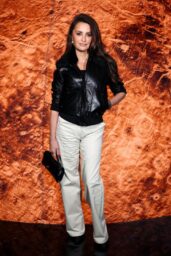 Penélope Cruz In Bomber Jacket For Chanel Show At Paris Fashion Week