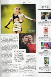 Pixie Lott Wears Sheer Nude Gown in Hello! Magazine 2025 Feature