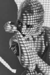 Pom Klementieff Embodies Structured Glamour for FLAUNT Magazine