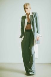 Pom Klementieff Embodies Structured Glamour for FLAUNT Magazine