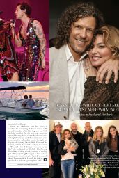 Shania Twain Celebrates Six Decades With Bold Editorial Fashion