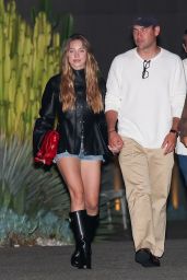 Sydney Sweeney Embraces Biker Glamour for Los Angeles Gallery Date Night