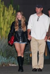 Sydney Sweeney Embraces Biker Glamour for Los Angeles Gallery Date Night