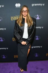 Tate McRae Champions Power Dressing at Grammy U Unwrapped Event