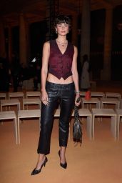 Taylor Hill Channels Grunge Glamour at Paris Fashion Week