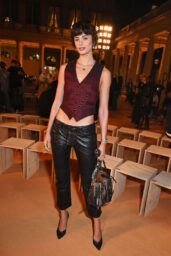 Taylor Hill Channels Grunge Glamour at Paris Fashion Week