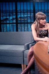 Taylor Swift Selects Wiederhoeft Corset for Late Night Appearance