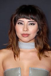 Xochitl Gomez Wears Sci-Fi Sequins For Tron Ares Premiere